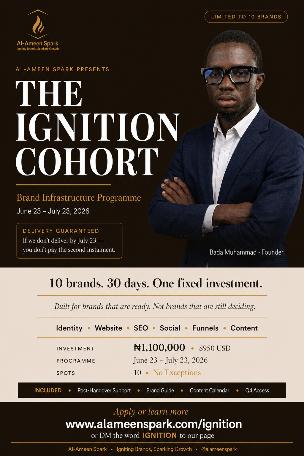 The Ignition Cohort
